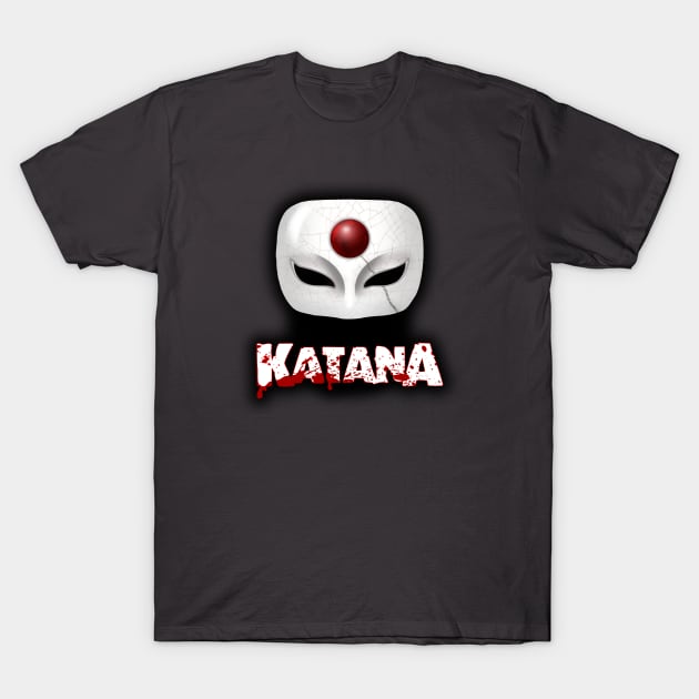 Katana Mask T-Shirt by stoicroy